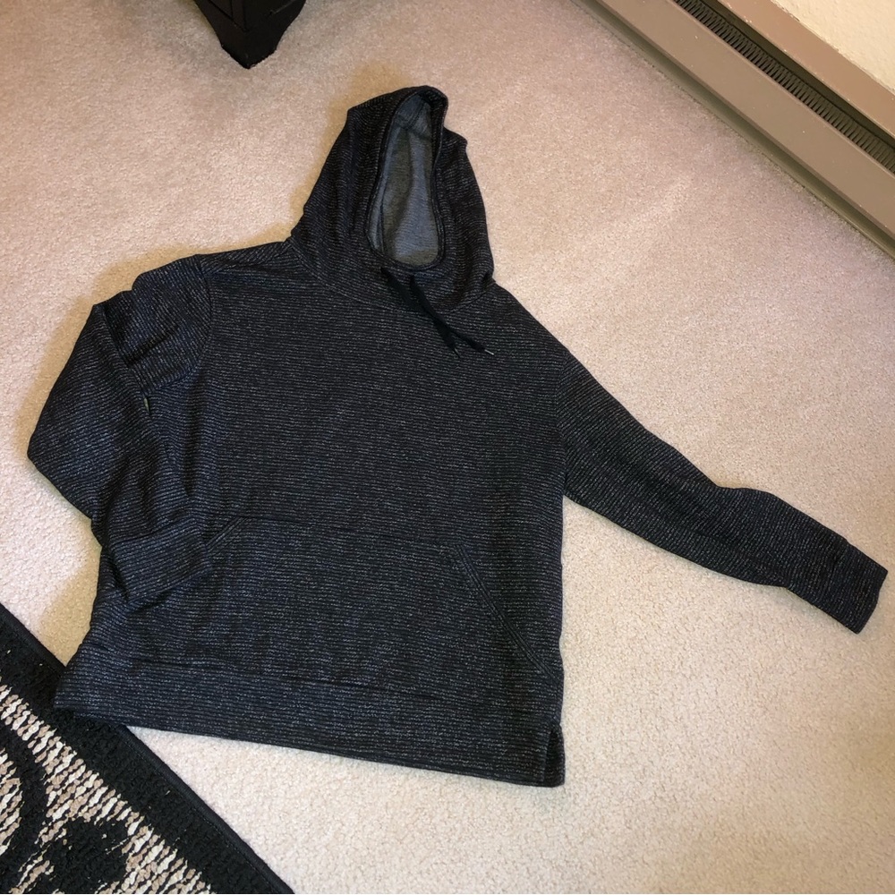 Women’s Black & Gray Champion Hoodie Sweatshirt